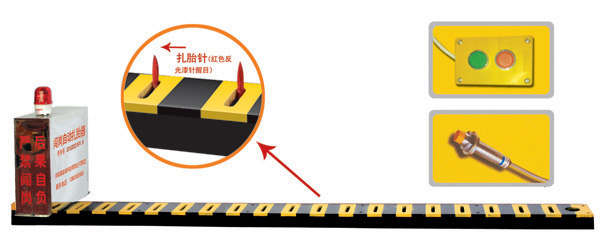 成武县V3嵌入式闯岗自动扎胎器/阻车器